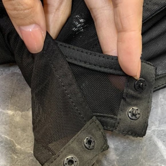 Siamese chiffon blouse woman - Picture 7 of 7